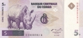 Congo Democratic Republic 5 Francs,  1.11.1997